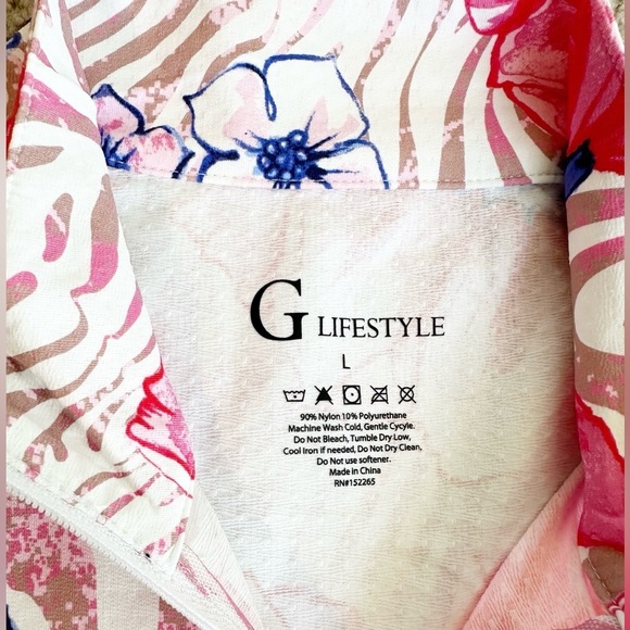 G Lifestyle Sleeveless Golf Blouse - Picture 6 of 7